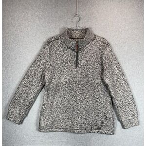 Weatherproof Vintage‎ Sweater Mens XL Sherpa Fleece Pullover 1/4 Zip Warm Soft